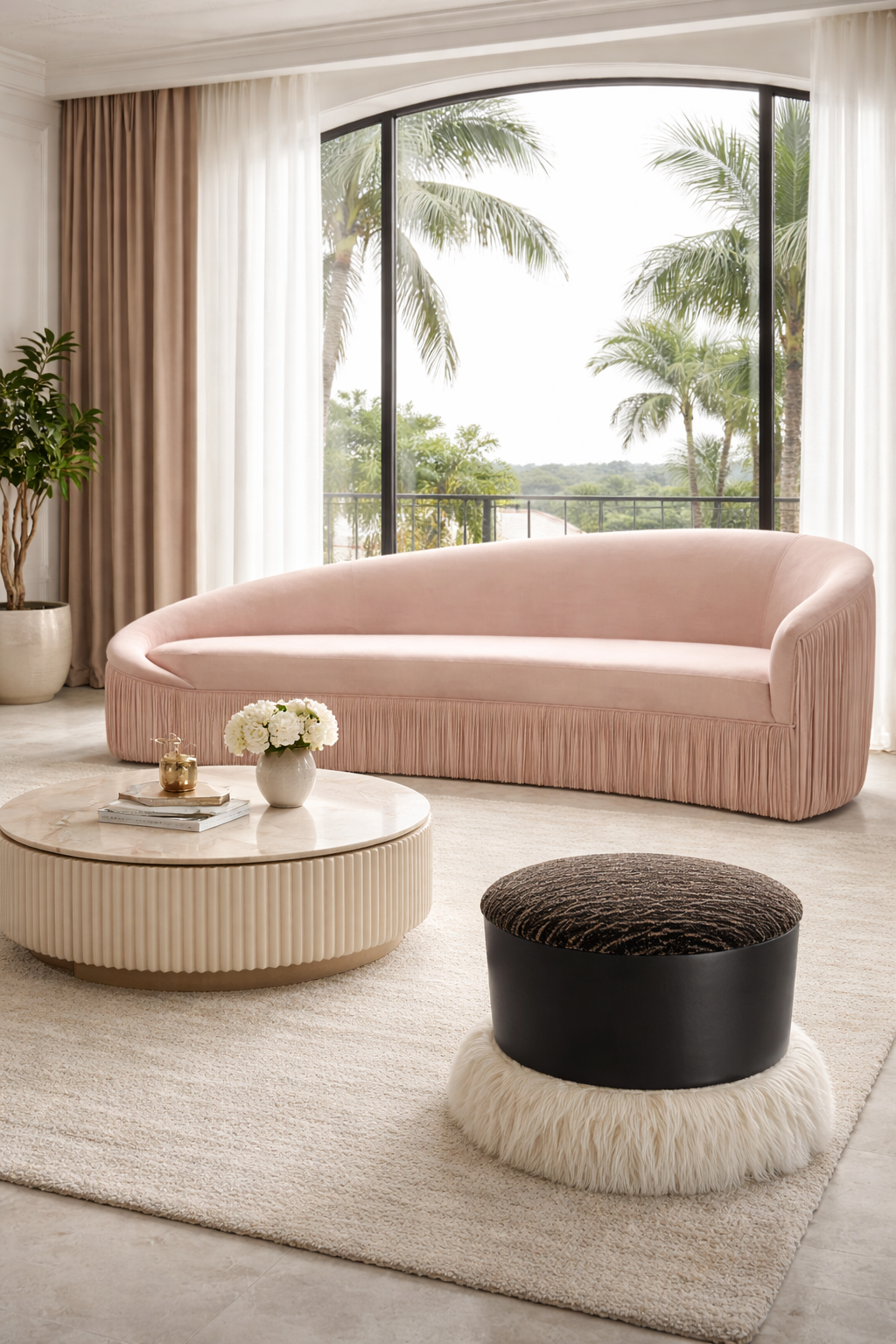 Italian Vampful Custom Sofa
