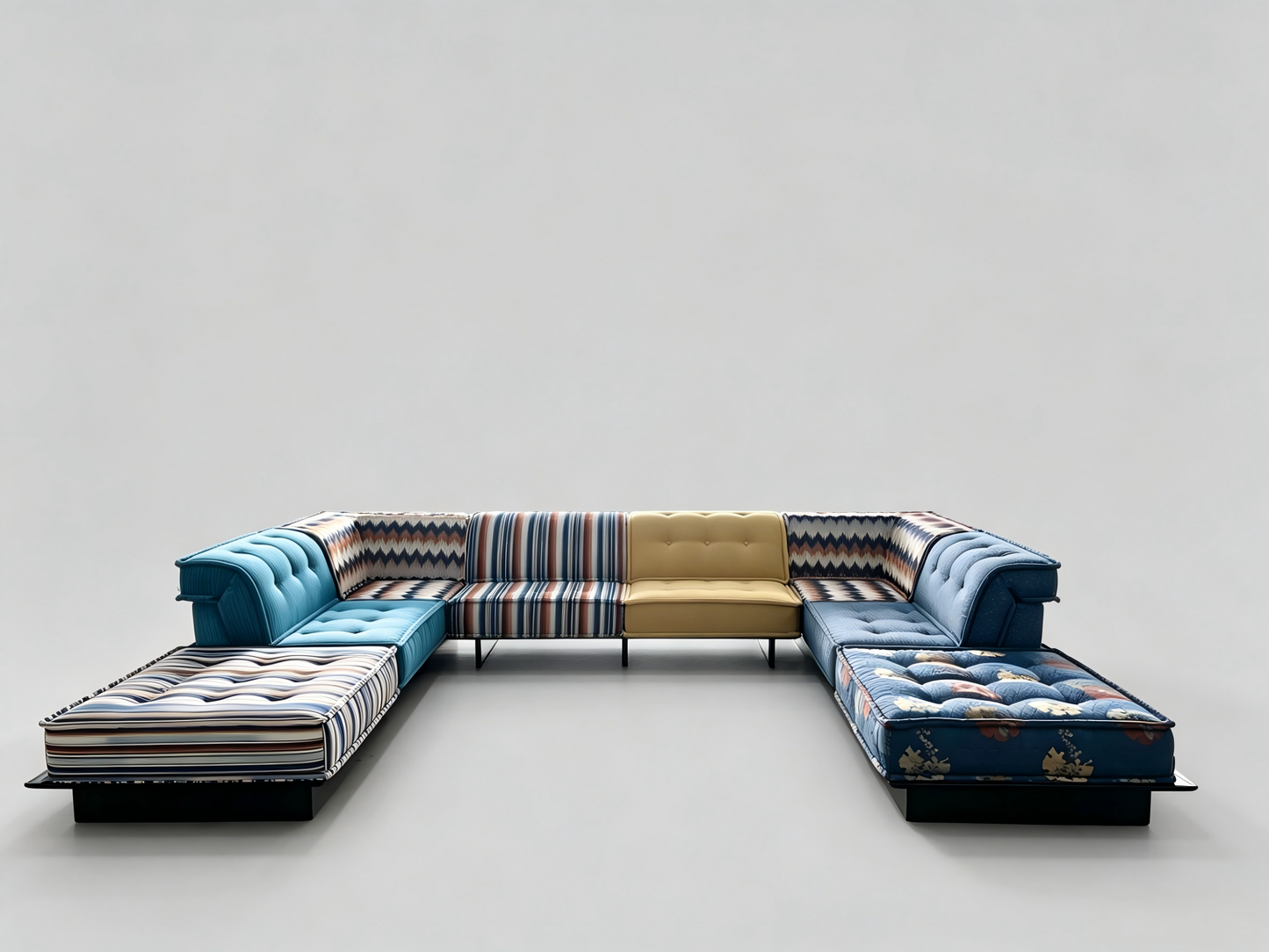 Italian Fee Style Mah Jong Sofa
