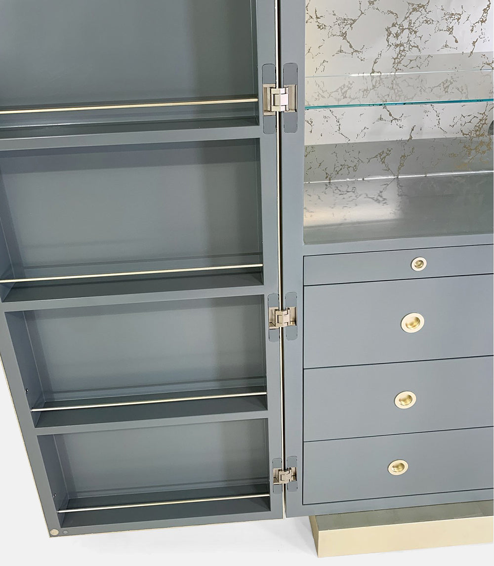 Italian Boots Cabinet