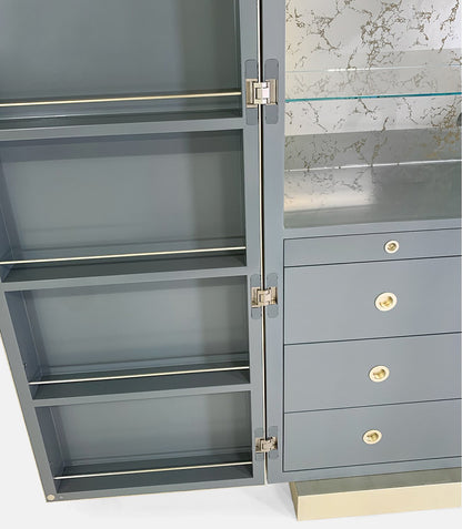 Italian Boots Cabinet