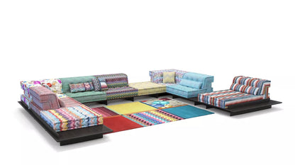 Italian Fee Style Mah Jong Sofa