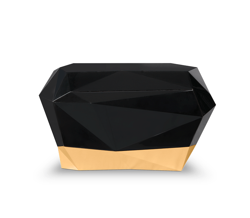Italian Light Luxury Diamond NightStand