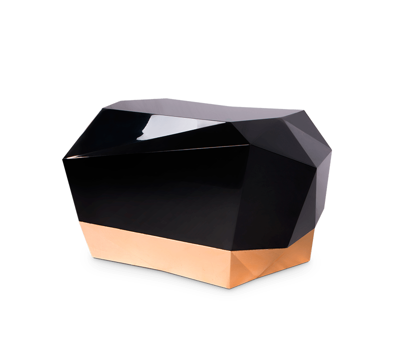 Italian Light Luxury Diamond NightStand