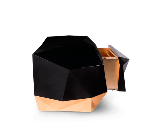 Italian Light Luxury Diamond NightStand
