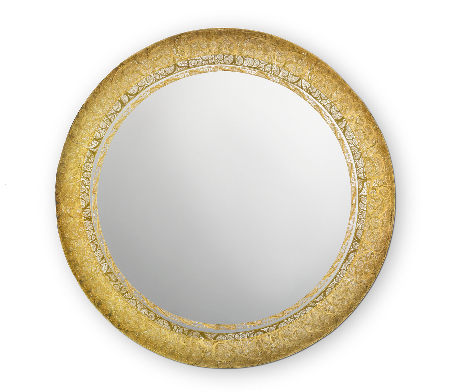 Italian Light Luxury Handmade Ring Mirror