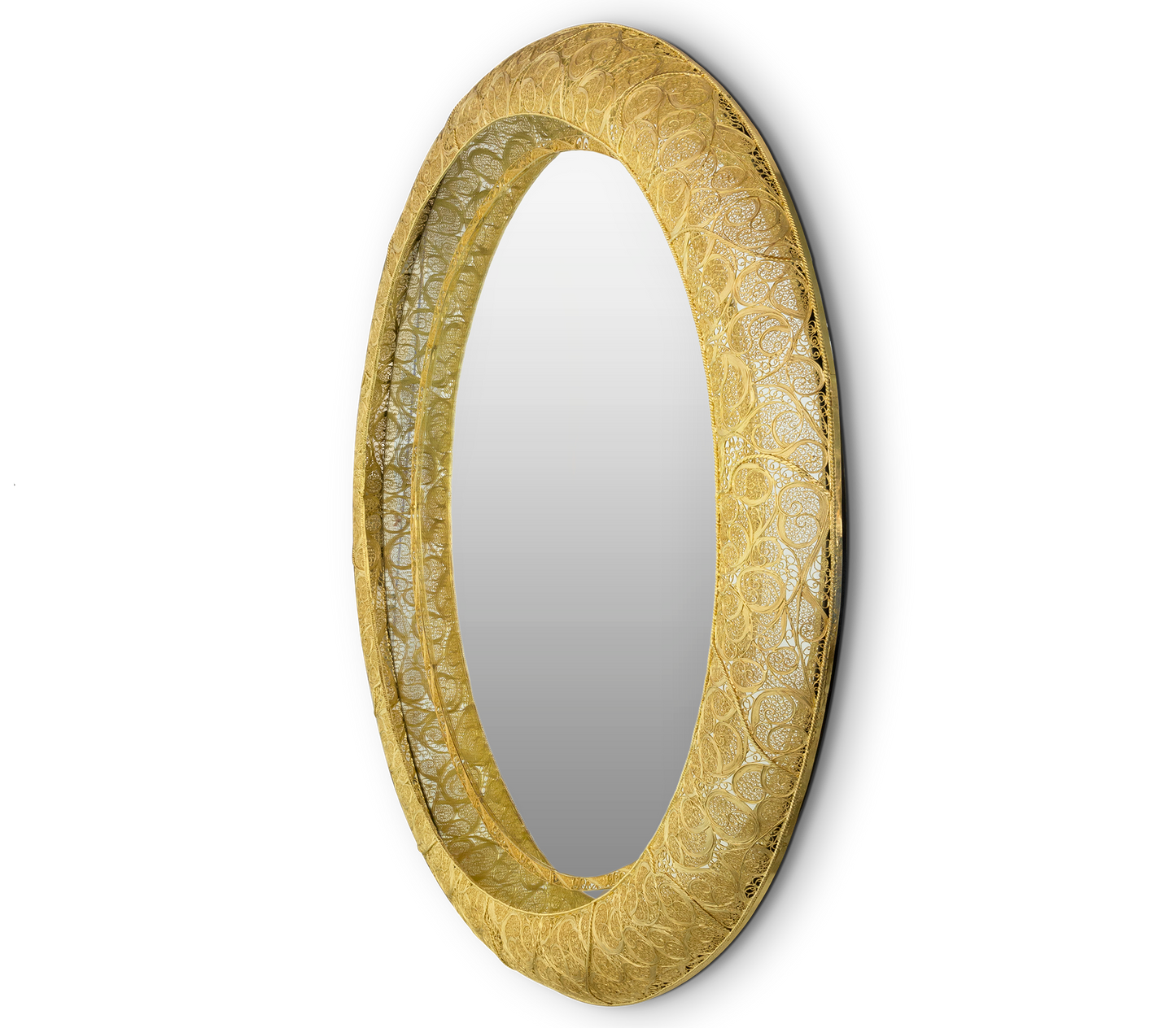 Italian Light Luxury Handmade Ring Mirror
