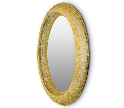 Italian Light Luxury Handmade Ring Mirror