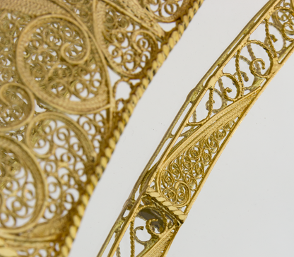 Italian Light Luxury Handmade Ring Mirror