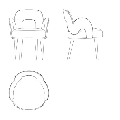 Italian Luxury Amuse Chair