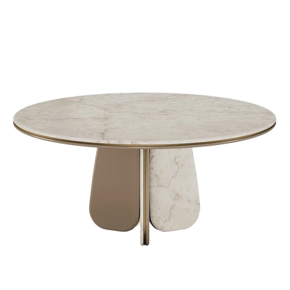 Italian Luxury Vaggari Round Dining Table