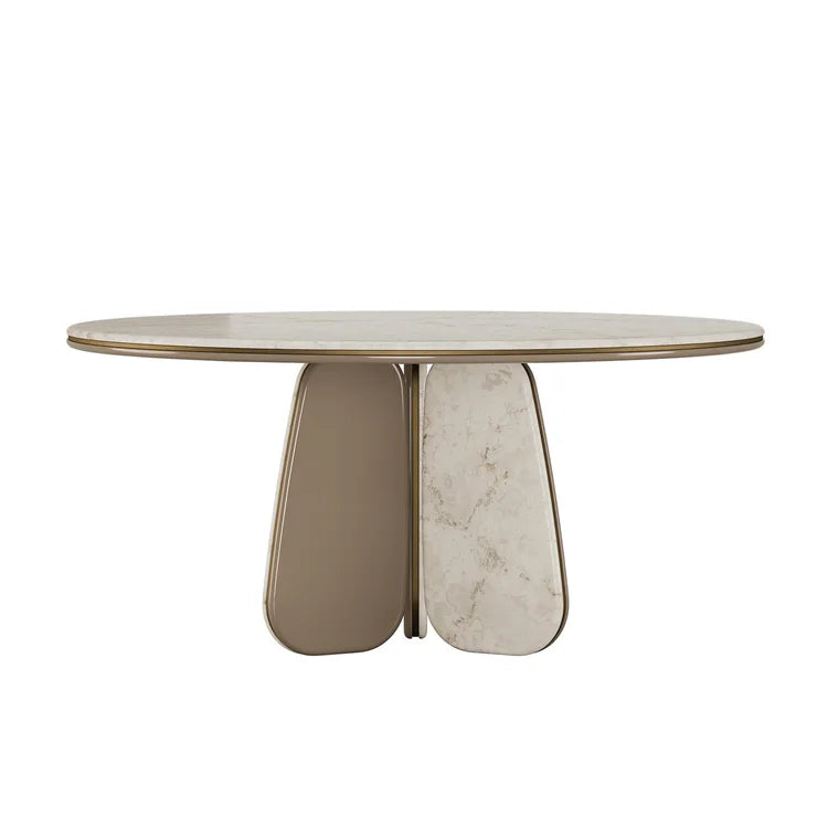 Italian Luxury Vaggari Round Dining Table
