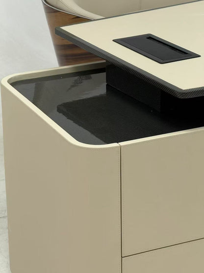 Light Luxury L-Shape Office Desk