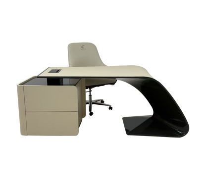 Light Luxury L-Shape Office Desk