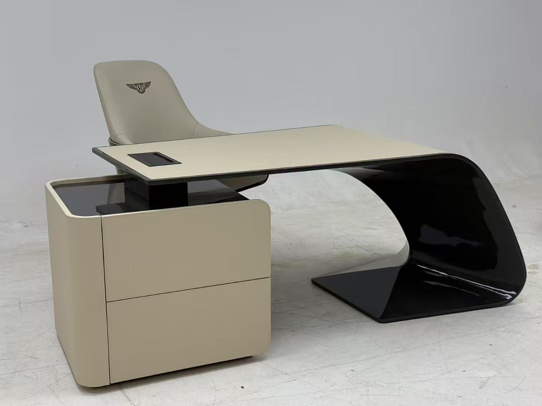 Light Luxury L-Shape Office Desk