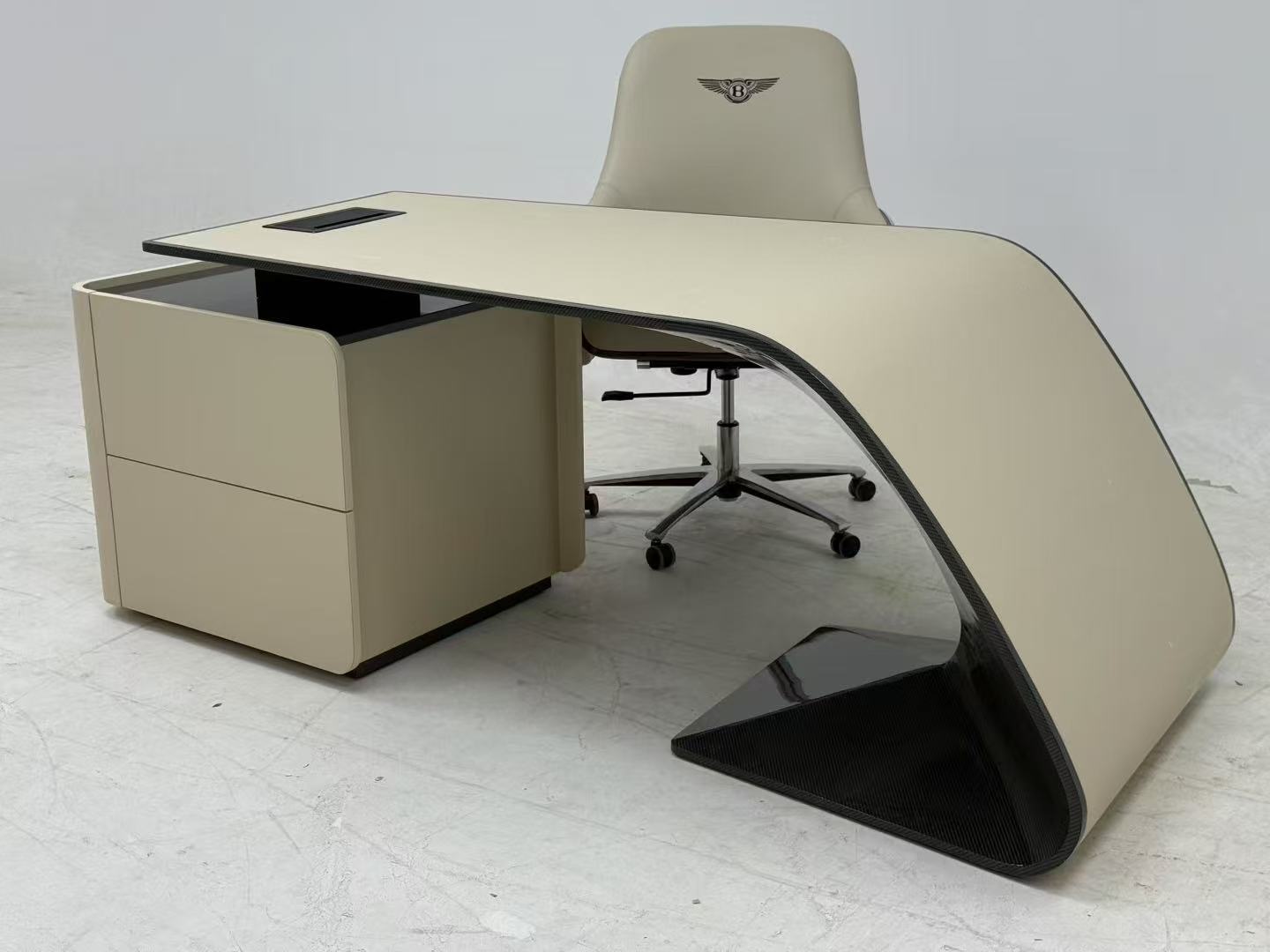 Light Luxury L-Shape Office Desk