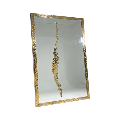 Luxurous Lapiz Rectangle Mirror