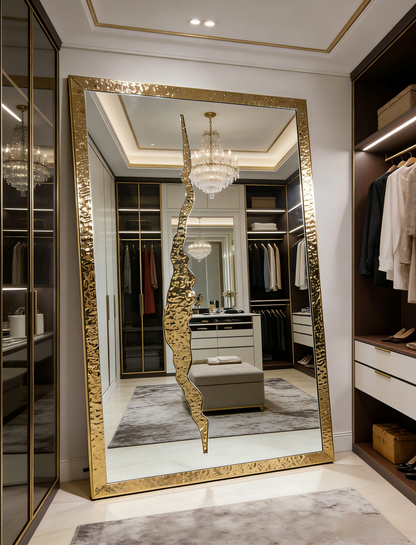 Luxurous Lapiz Rectangle Mirror