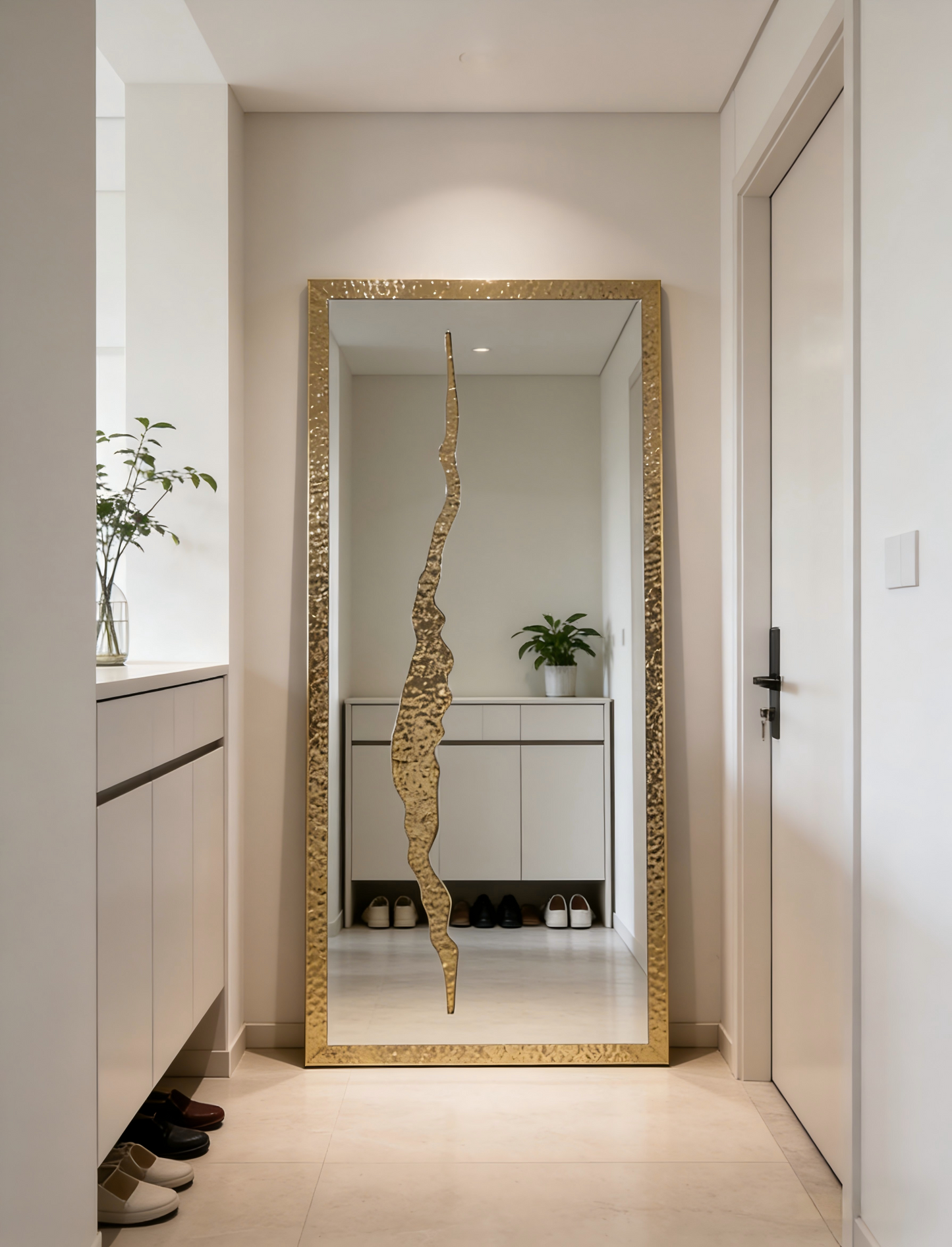 Luxurous Lapiz Rectangle Mirror