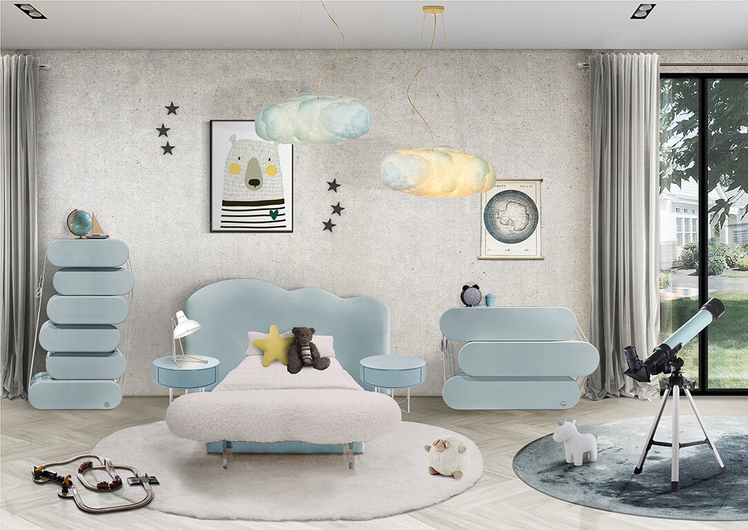 Luxury Cloud-Shaped Bed
