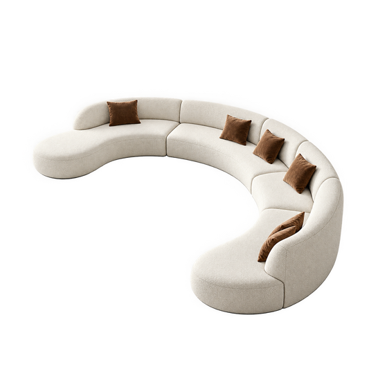 Luxury Curved Modular Sofa