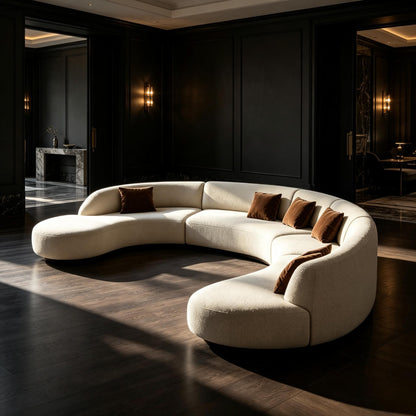Luxury Curved Modular Sofa