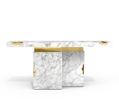 Luxury Marble Console Table