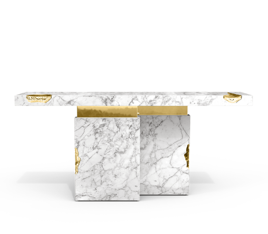 Luxury Marble Console Table-4