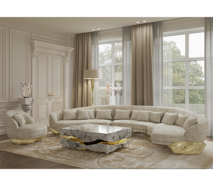 Luxury Quarry Carrara Marble Table