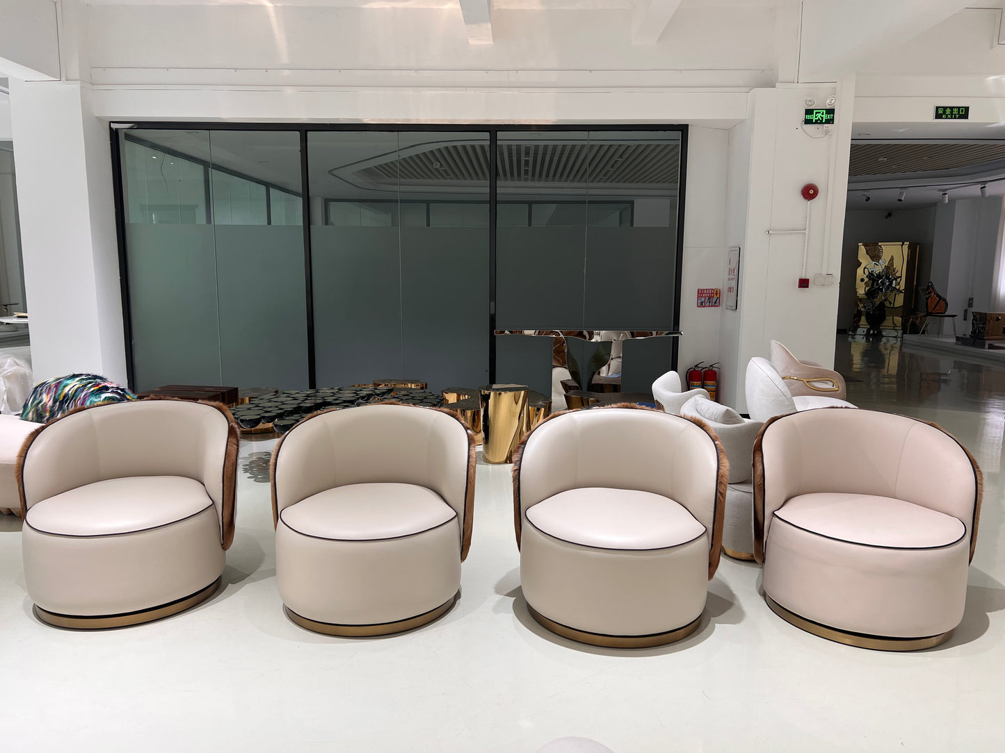 Italian Luxury Horsehair Armchair