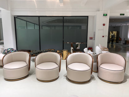 Italian Luxury Horsehair Armchair