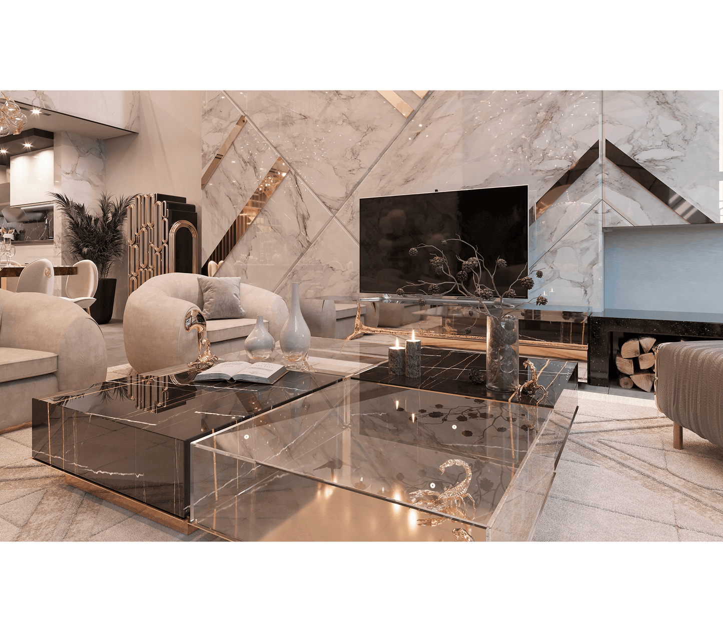 Metamorphosis Artistic Coffee Table