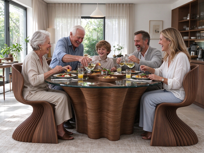 Organic Sculptural Dining Table