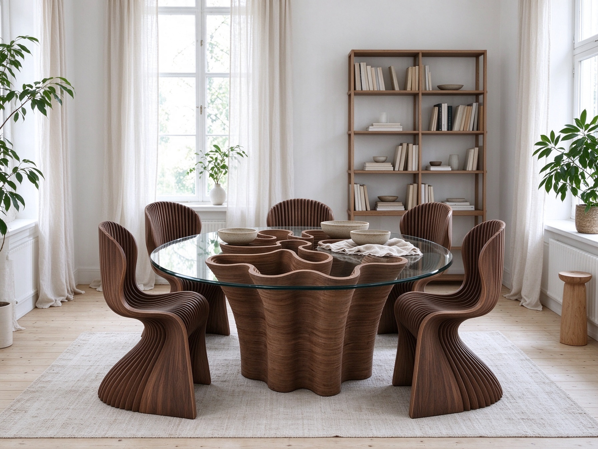 Organic Sculptural Dining Table
