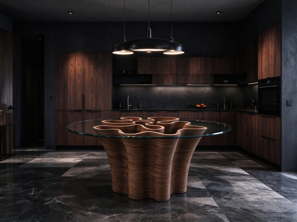 Organic Sculptural Dining Table
