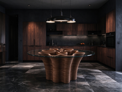 Organic Sculptural Dining Table