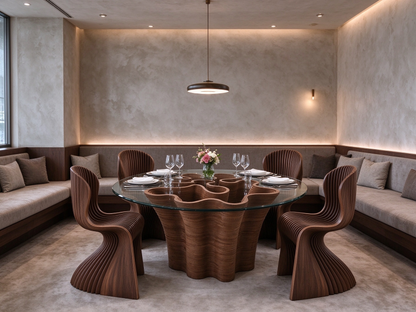 Organic Sculptural Dining Table