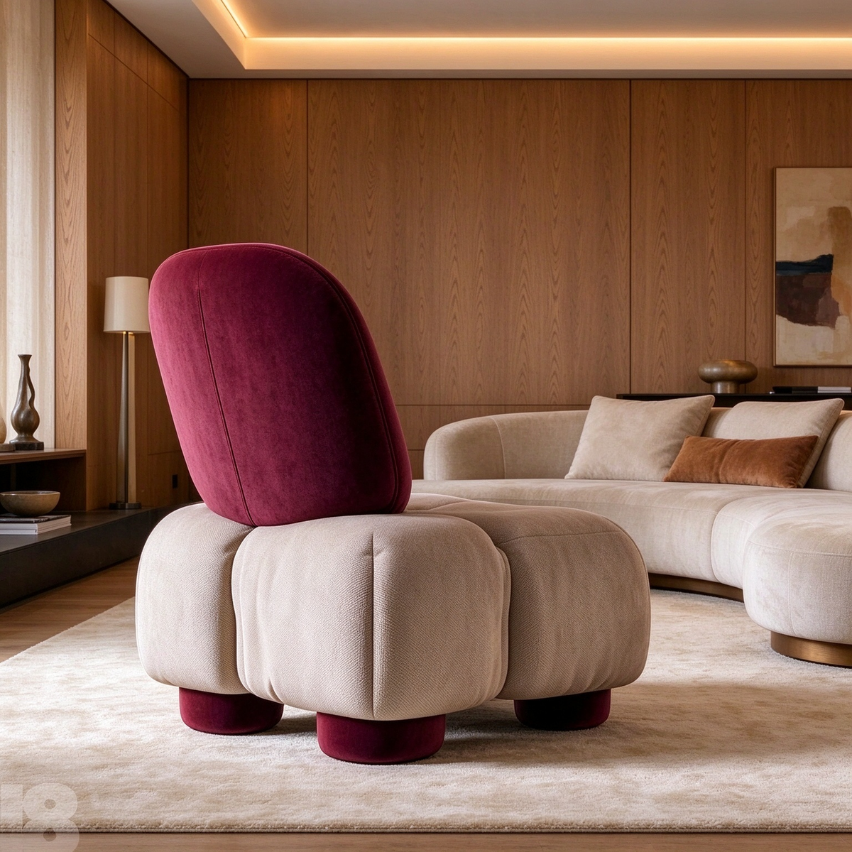 Pair Frey Armchair