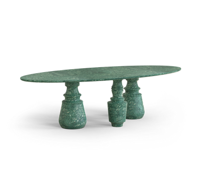 Handcrafted Marble Dining Table