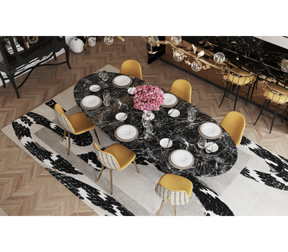 Nero Marquina Dining Table