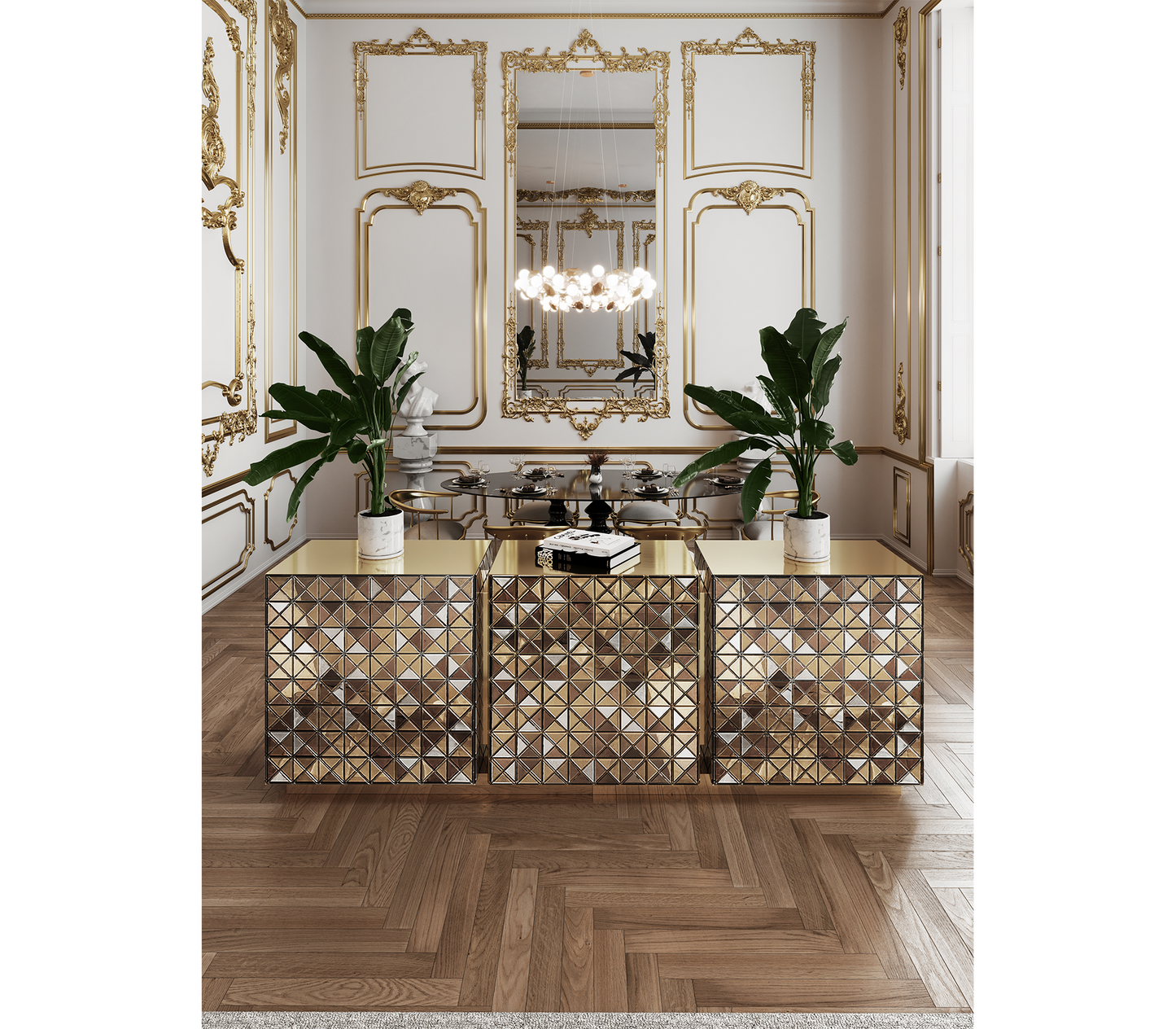 Pixel Luxury Designer Sideboard