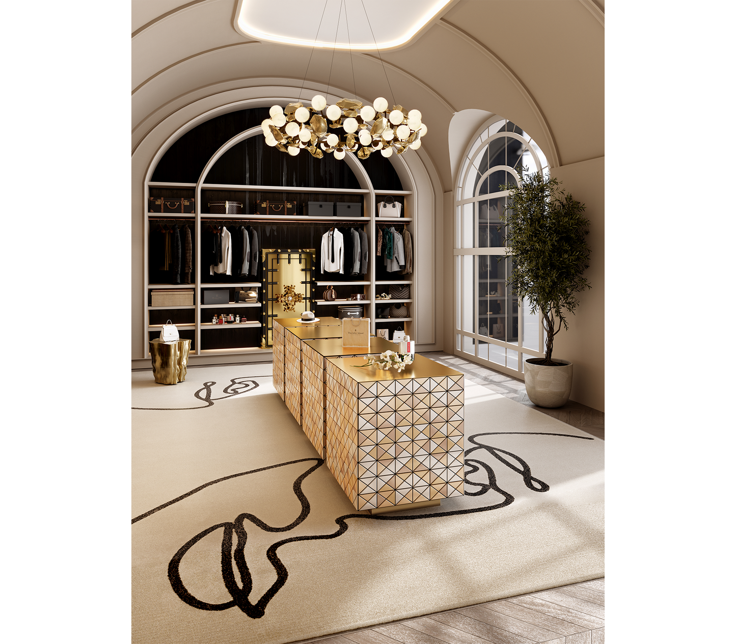 Pixel Luxury Designer Sideboard