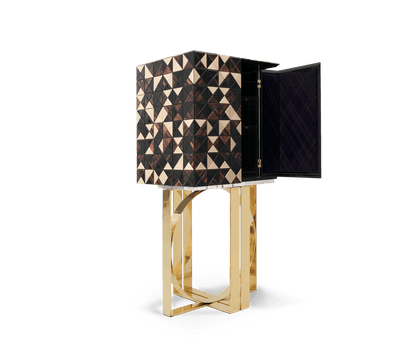 Pixel Wine Cabinet