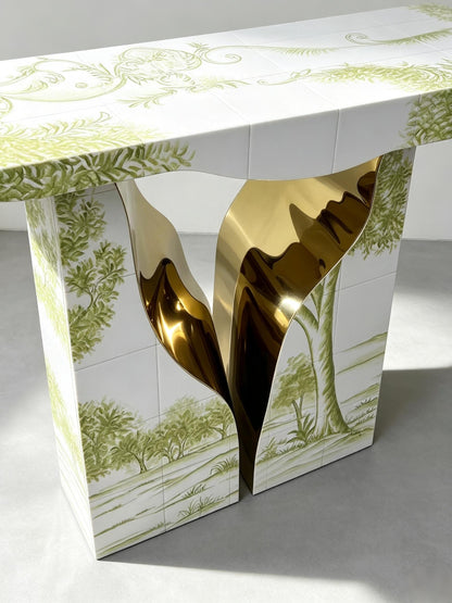 Premium Painted Lapiaz Console