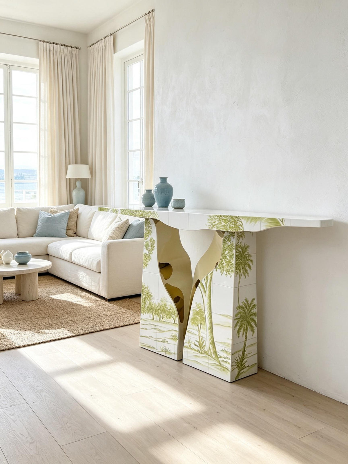 Premium Painted Lapiaz Console
