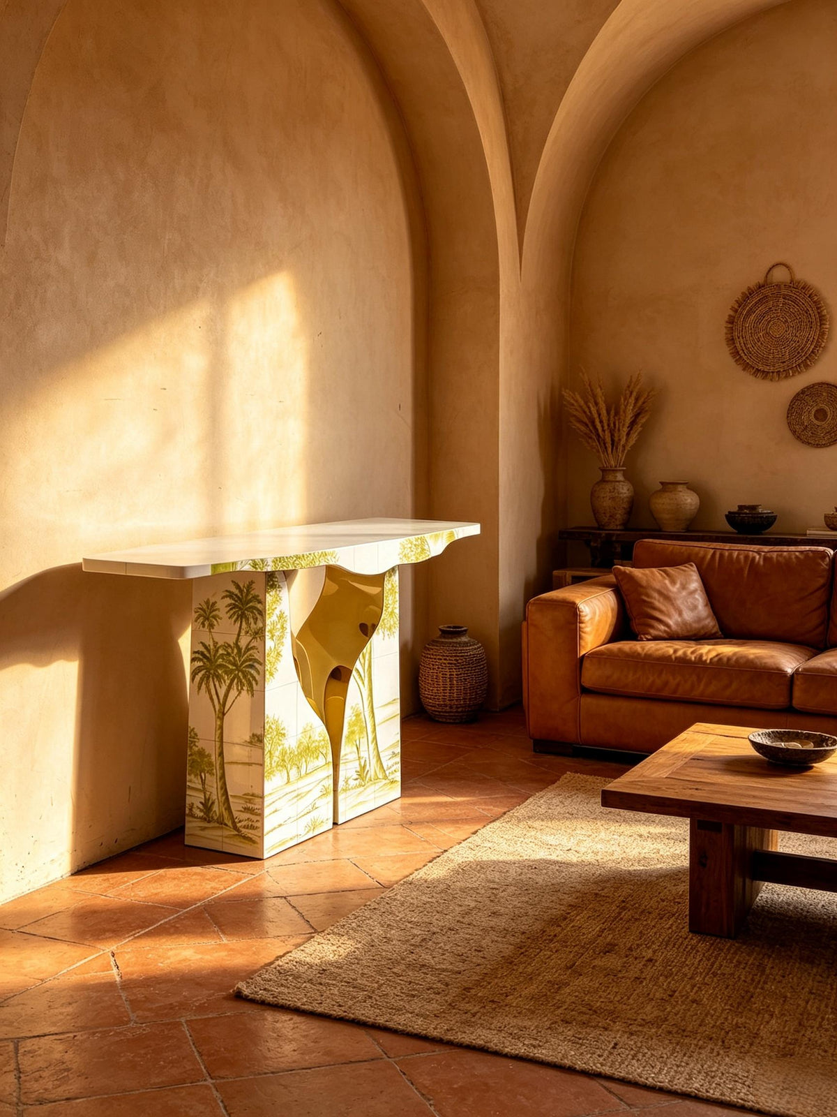 Premium Painted Lapiaz Console