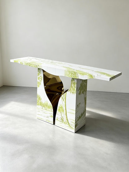 Premium Painted Lapiaz Console