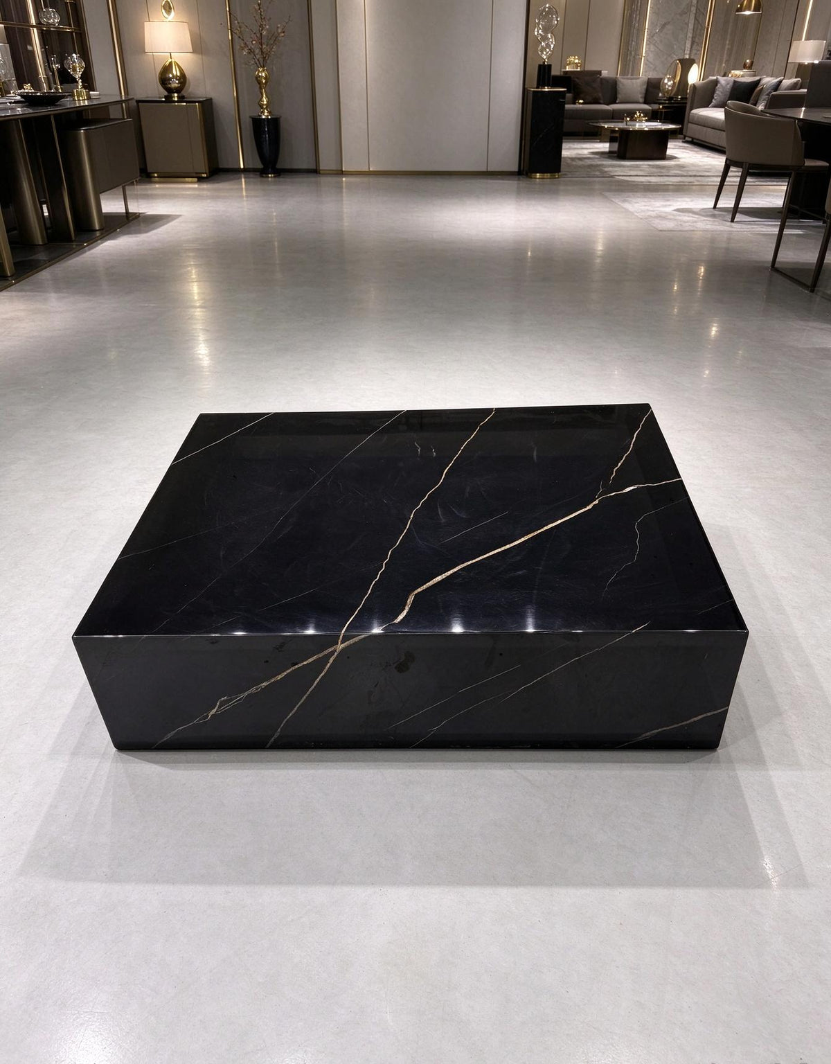 Rectangular Cubic Center Table
