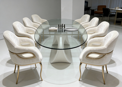 Rectangular Italian Artistic Dining Table