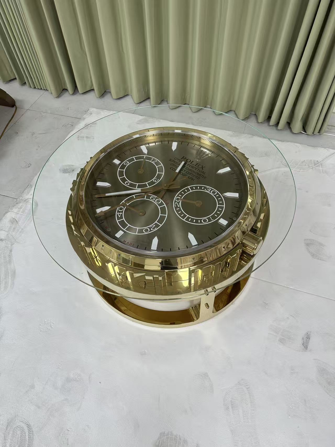 Rolex Luxurious Watch Center Table