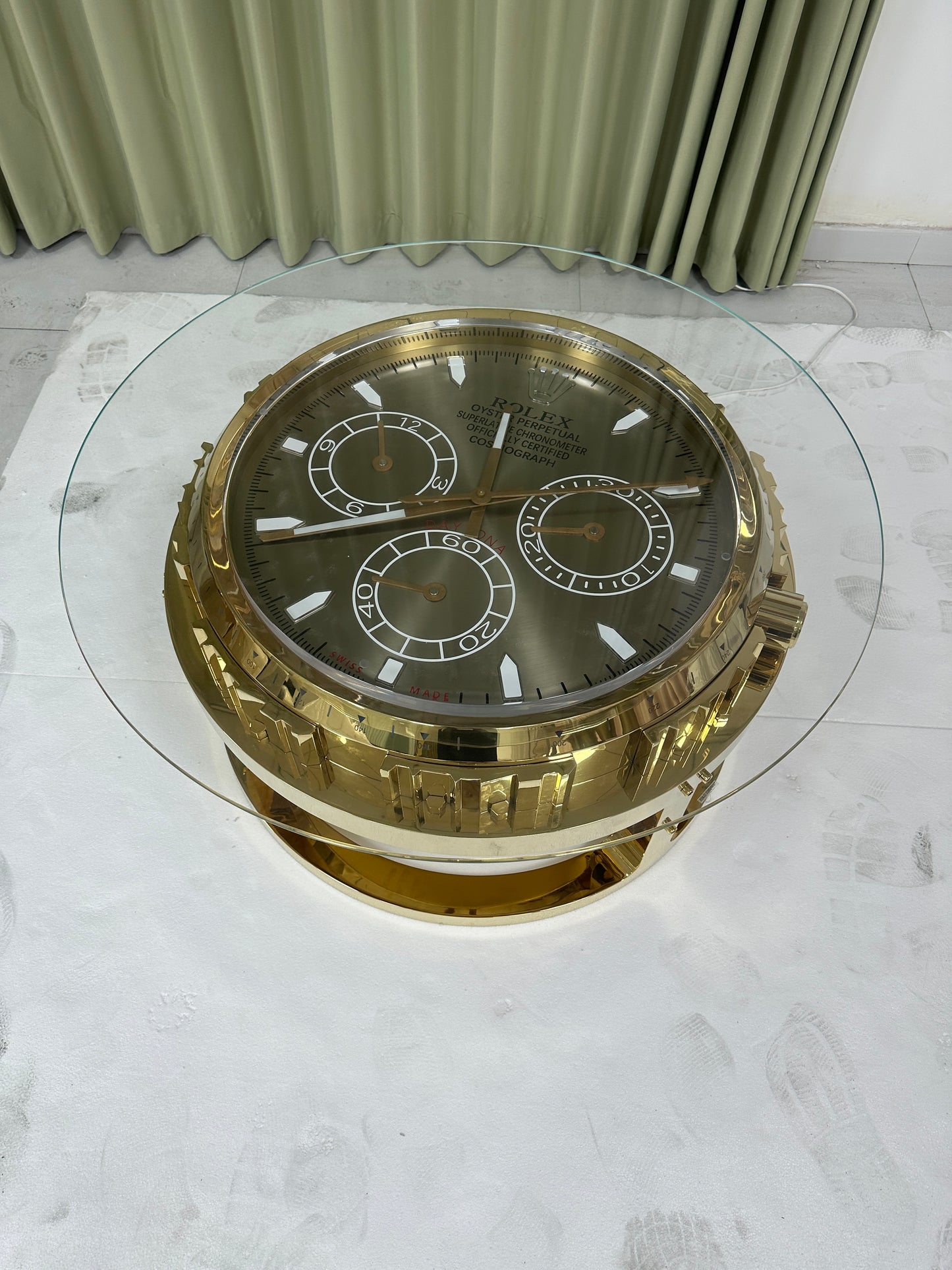 Rolex Luxurious Watch Center Table